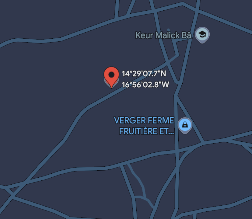 Terrain de 450m2 à malicounda 01
